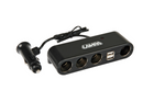 Rozbočovač zásuvky zapalovače cigaret LAMP Multi-Socket 4x 12/24V + 2x USB