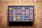 Organizér do dílny s 30 zásuvkami STANLEY OPP skříňka 365x225 mm