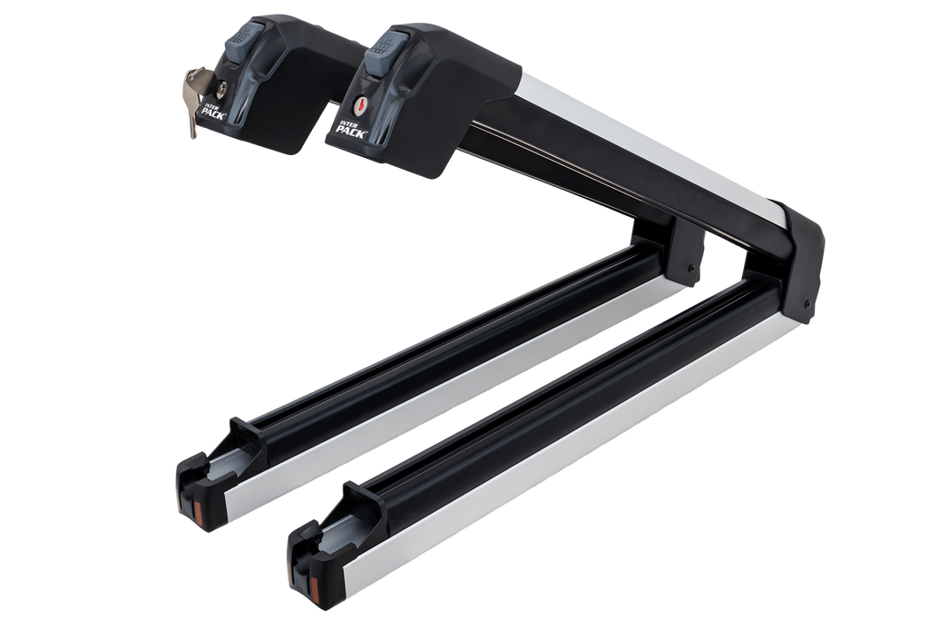 Inter Pack Frostline 4 - výsuvný hliníkový držák pro 4 páry lyží nebo 2 snowboardy