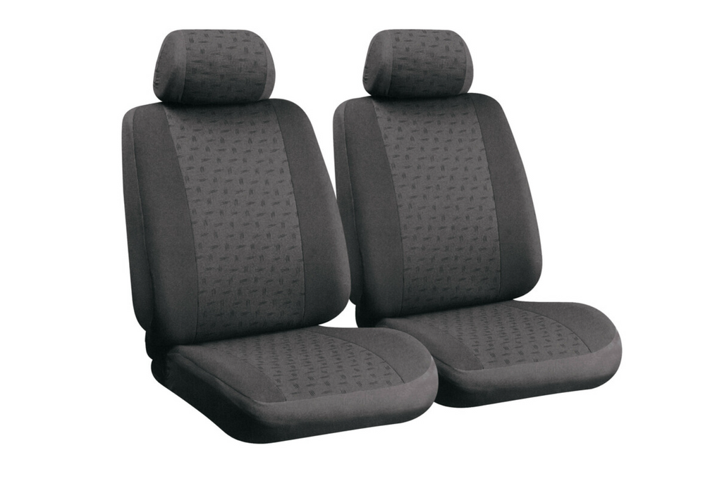 Sada potahů na autosedačky LAMPA Glamur antracit, pro přední sedadla