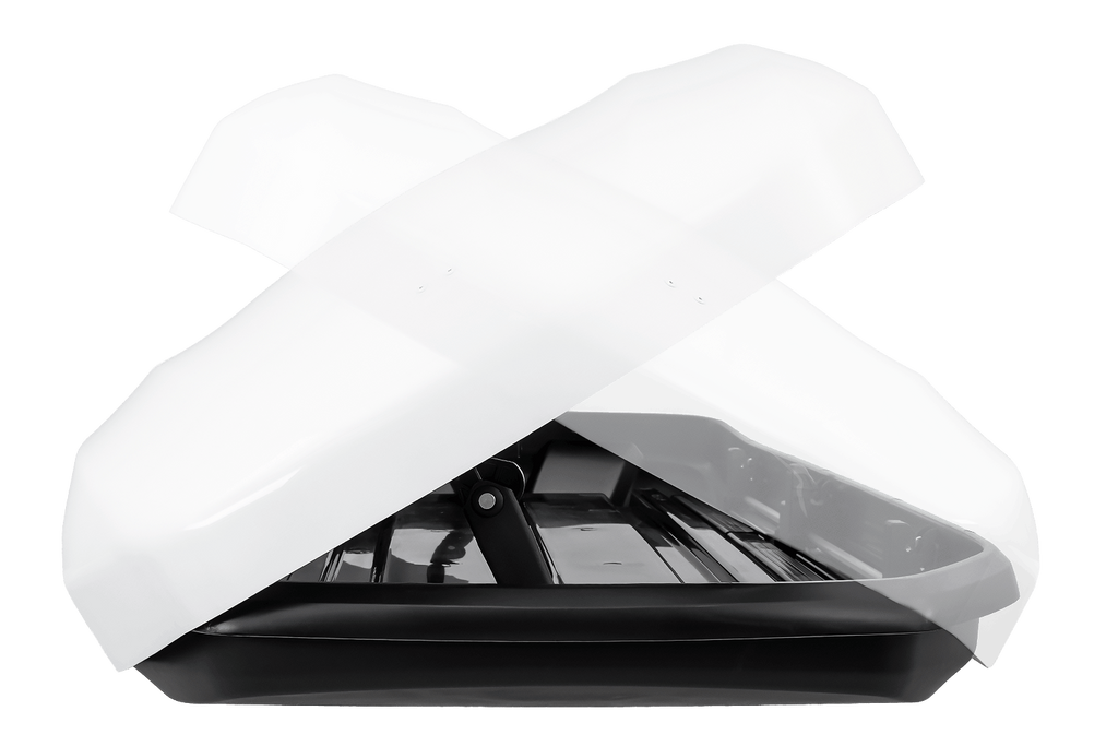 Střešní box Inter Pack Skugga L 660, lesklá bílá