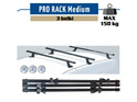 Střešní nosič Mont Blanc Pro Rack 311 pro Fiat Doblo II 2010- Opel Combo D 2012-