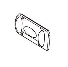 Klosz do platformy rowerowej Inter Pack Quattro/Trio/Duo (prawy)