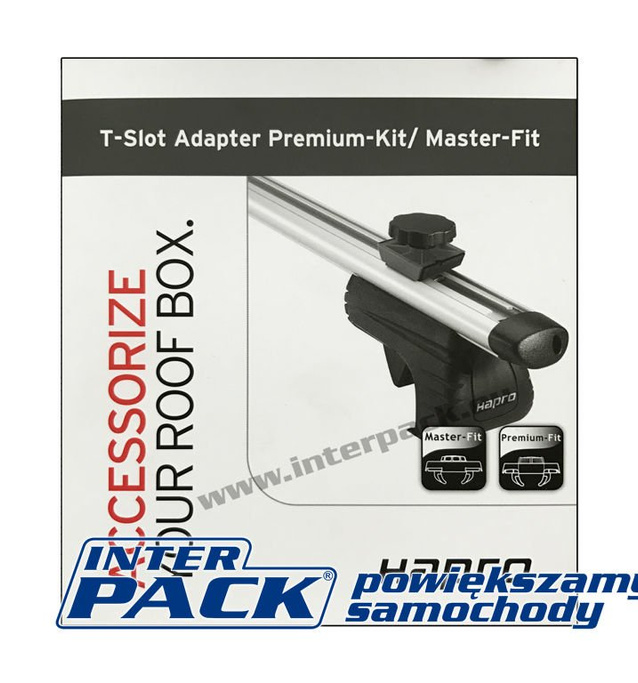 T-profil MF (drážky) - adaptér pro nosníky s T-drážkou - Inter Pack Traxer, Carver, Zenith