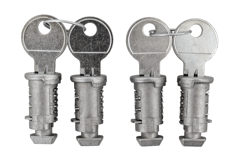 Sada univerzálních zámků a klíčů (4 ks)