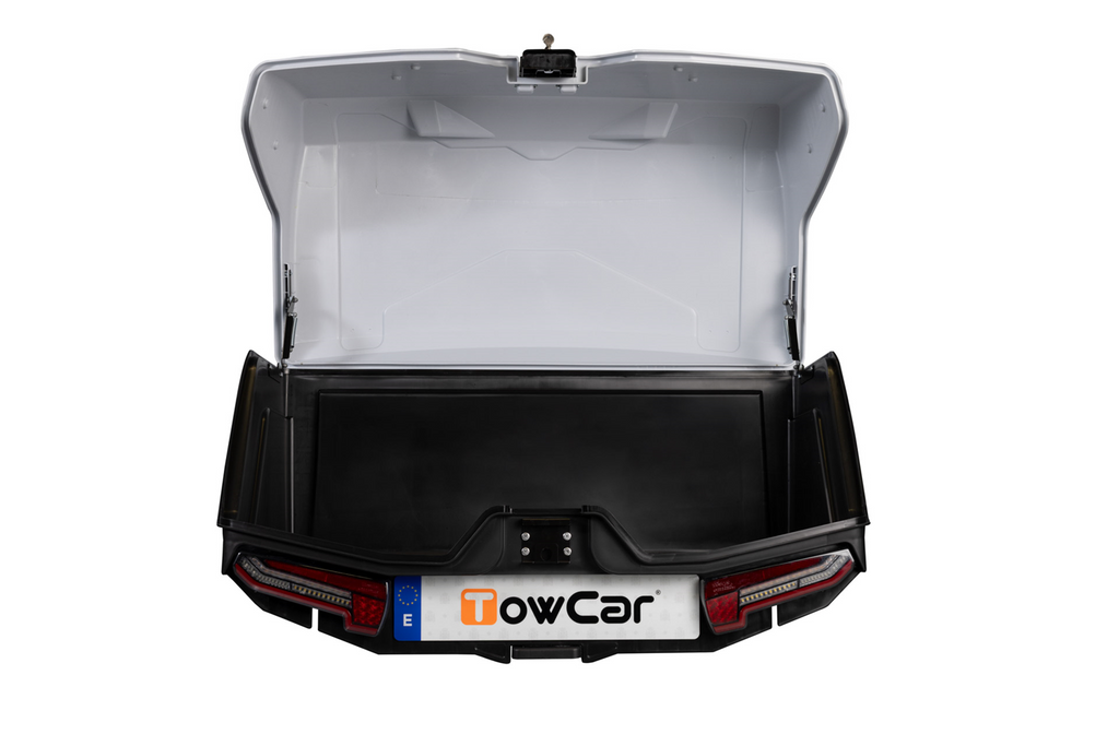 Tažné zařízení Alpha classic grey - box na zavazadla montovaný na tažné zařízení