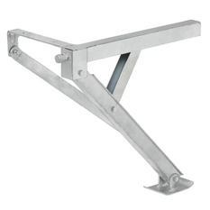 ProPlus 361510V01 výsuvná rohová podpěra levá přední/pravá zadní strana přívěsu 600 kg 460 mm