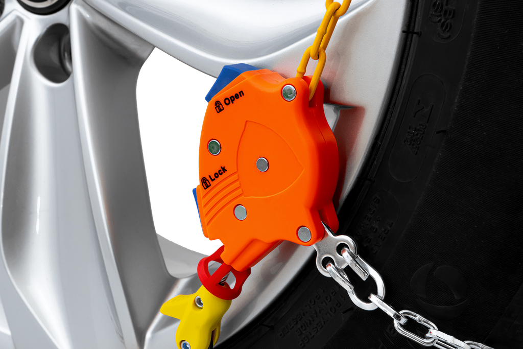 Sněhové řetězy Inter Pack KNS 110 - 9 mm se samonapínacím zařízením