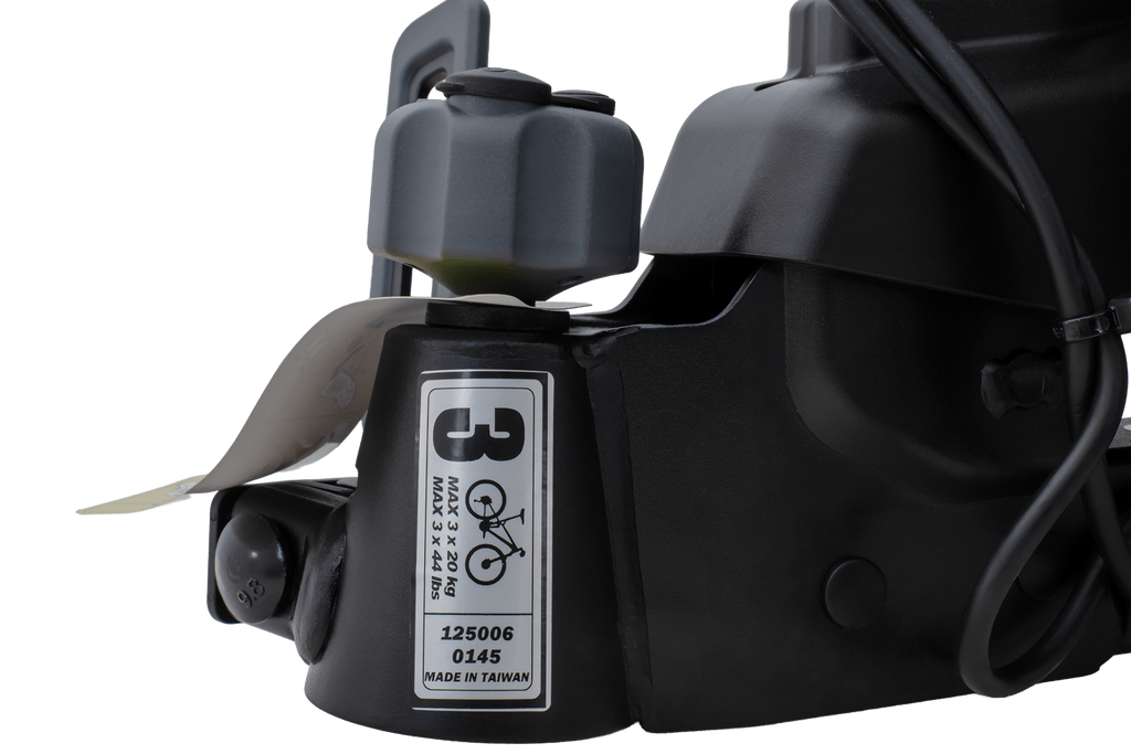 Inter Pack Spider 3 Lite - bagażnik rowerowy na hak na 3 rowery