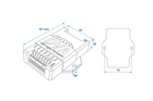 ProPlus 343128S ovladač LED světel pro přívěs s CANBUS 12V modulem