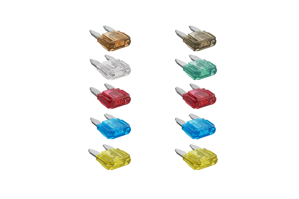 ProPlus 490371S ploché mini pojistky, smíšené 12V/24V, sada 10 kusů.