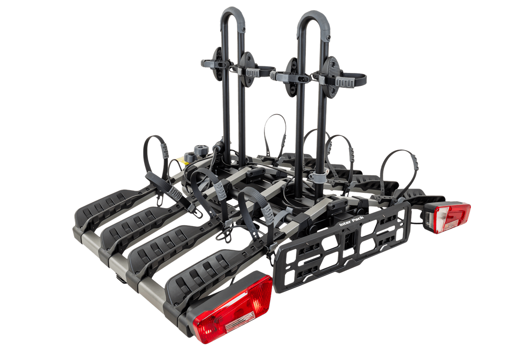 Inter Pack New Spider 4 - bagażnik rowerowy na hak na 4 rowery