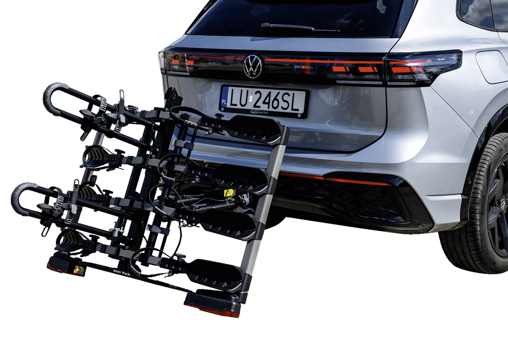 Inter Pack New Spider 4 - bagażnik rowerowy na hak na 4 rowery