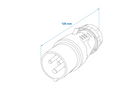 Zástrčka CEE 16A 230V ProPlus 373500 samec, kempingová