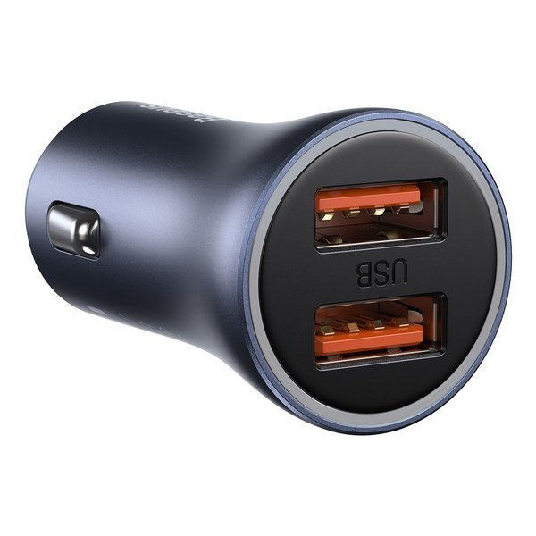 Sada autonabíječek BASEUS Golden Pro 2xUSB 40W + USB kabel