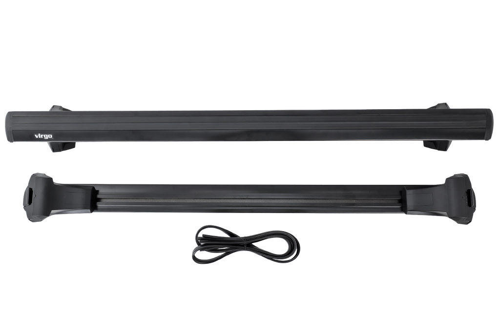 Střešní nosič Inter Pack Virgo IR 135 (G2) s integrovanými lyžinami (černý)