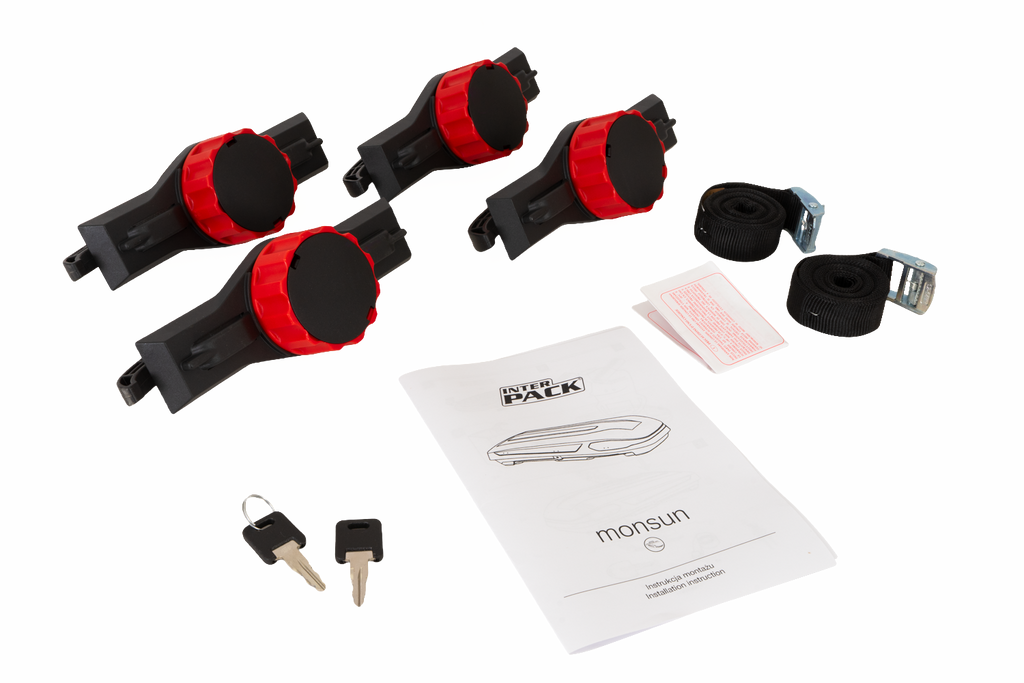 Střešní box Inter Pack Monsun M, matně černý