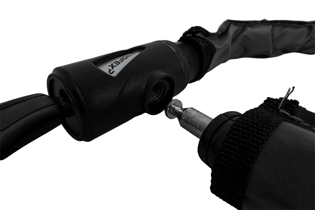 Ocelový zámek na kolo PROFEX Reflex, délka 70 cm 