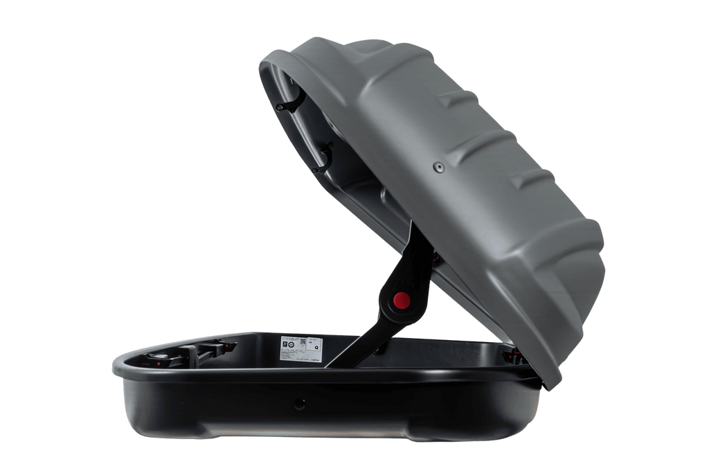 Střešní box Inter Pack Stella 480 stříbrný kevlar (flexi fit G2)