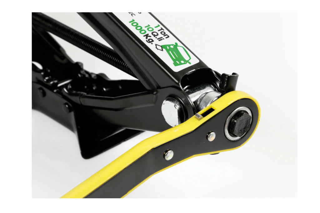 Trapézový zvedák s ráčnou LAMPA autozvedák 1T