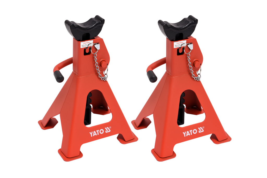 Sada dvou stojanů pro zvedáky automobilů YATO YT-17311 pro 3t zvedáky