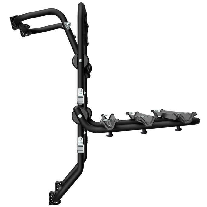 Padova 3 ocelový nosič kol na zadní dveře pro 3 kola (černý)