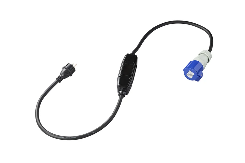 Adaptérový kabel Schuko/CEE ProPlus 373589V01DE diferenciální jistič 150 cm