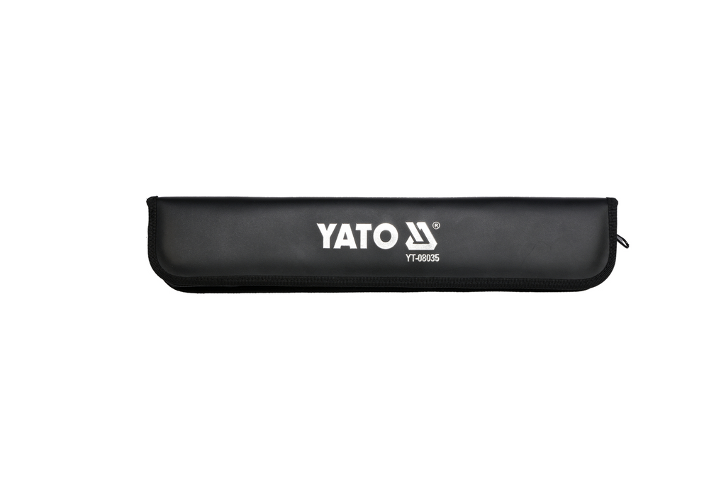 Skládací klíč na kola v pouzdře. Nástrčné klíče YATO YT-08035 17-23 mm.