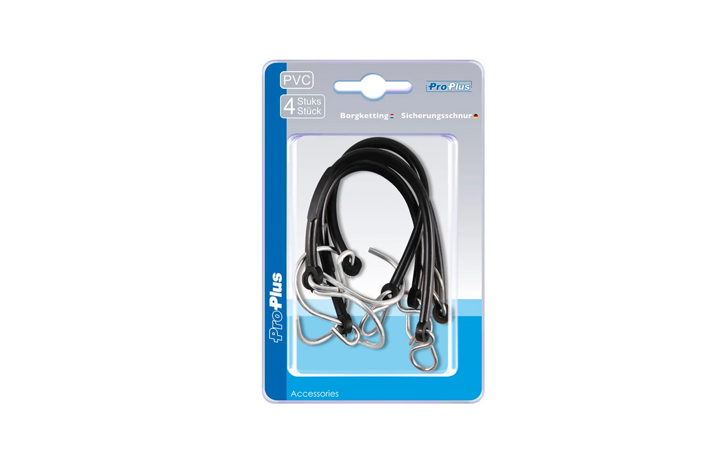 Sada čtyř bezpečnostních lanek s háčky ProPlus 342130S délka 285 mm