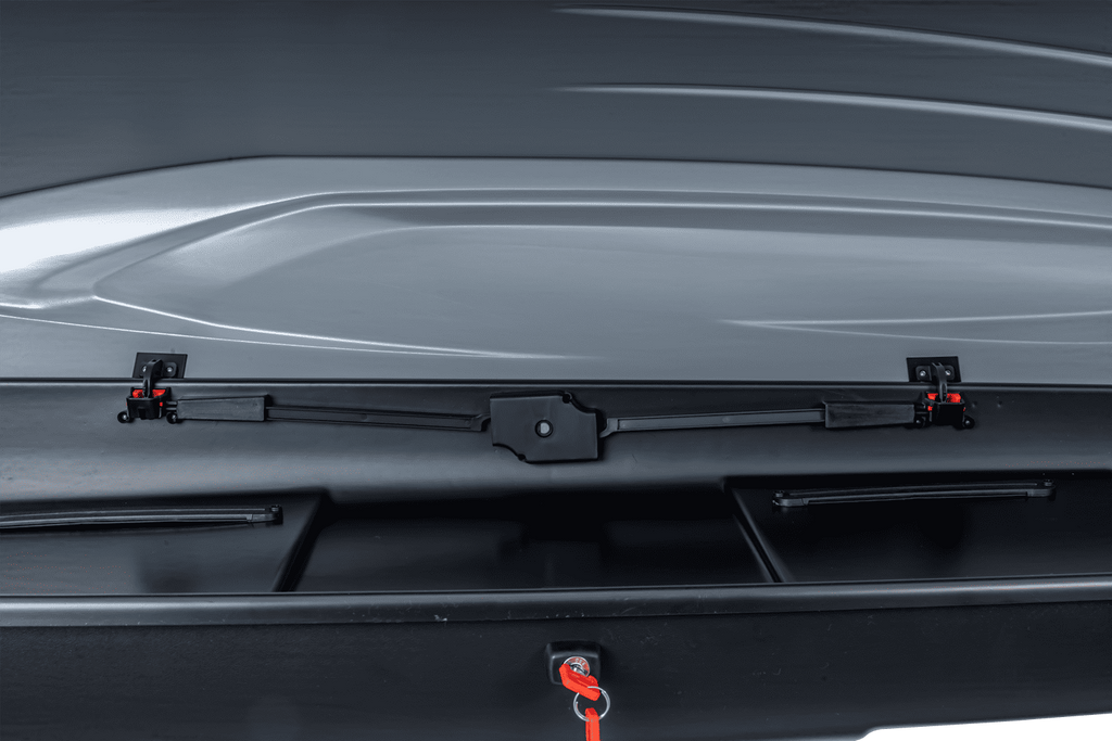 Střešní box Inter Pack Stella 480 stříbrný kevlar (flexi fit G2)