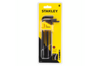 Imbusové klíče STANLEY, šestihranné klíče s kuličkou 1,5-10 mm, 9 ks.