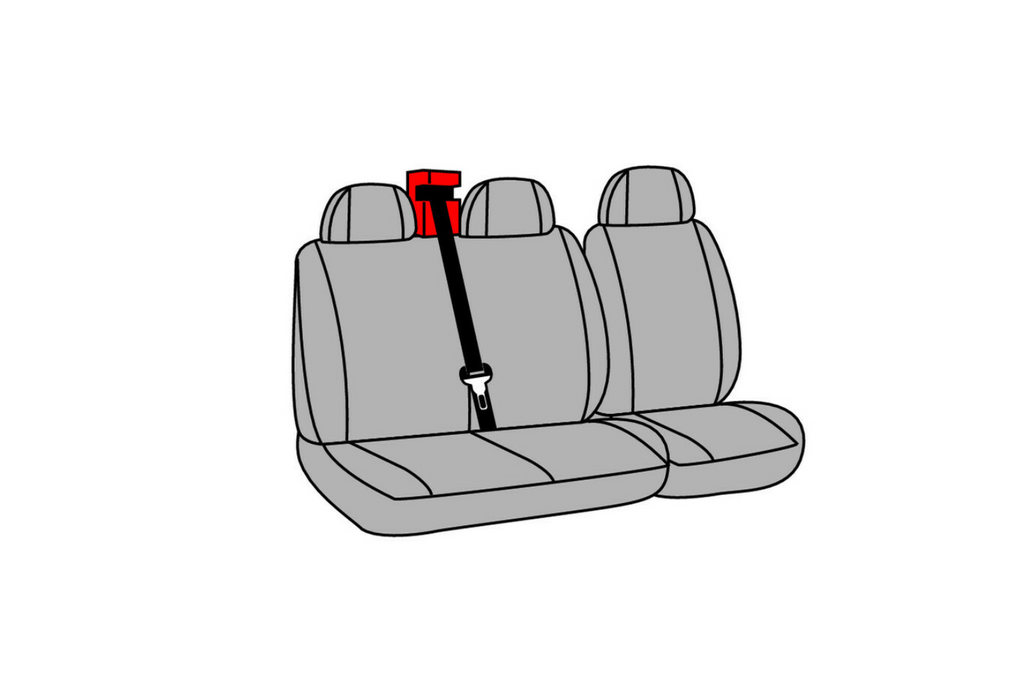 Sada potahů na autosedačky LAMPA Dido-2, šedá, pro autobusy a dodávky