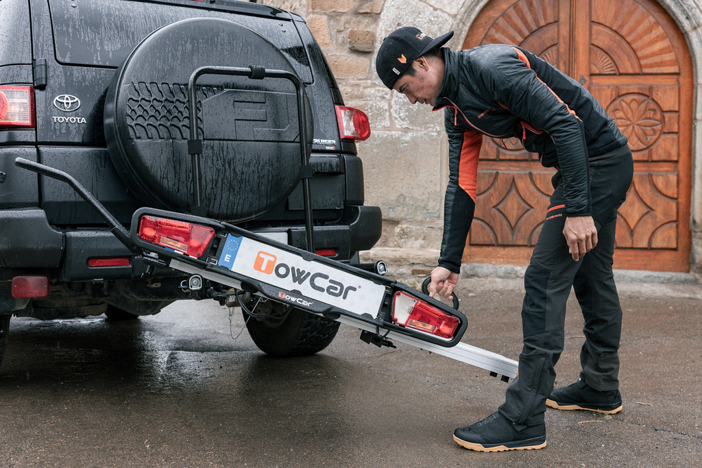 Towcar Balance - nosič motocyklu/kol na tažné zařízení