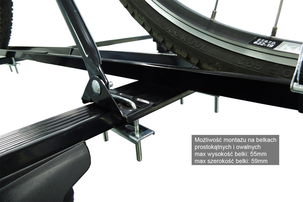 Peruzzo Modena - Nosič kol s úchytem na rám