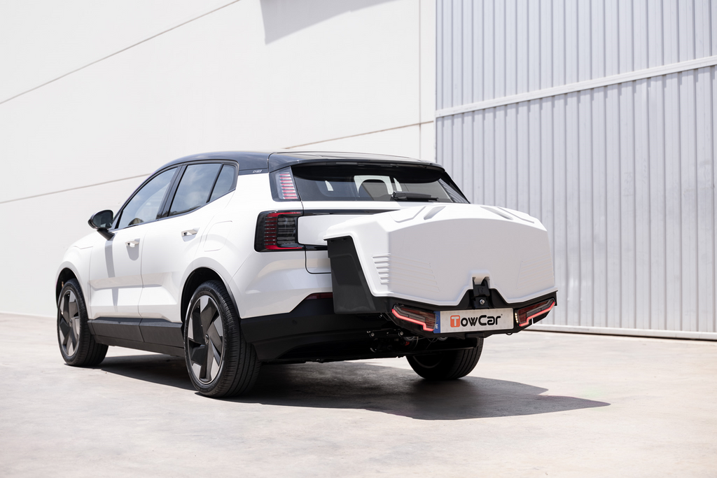 Tažné zařízení Alpha classic grey - box na zavazadla montovaný na tažné zařízení