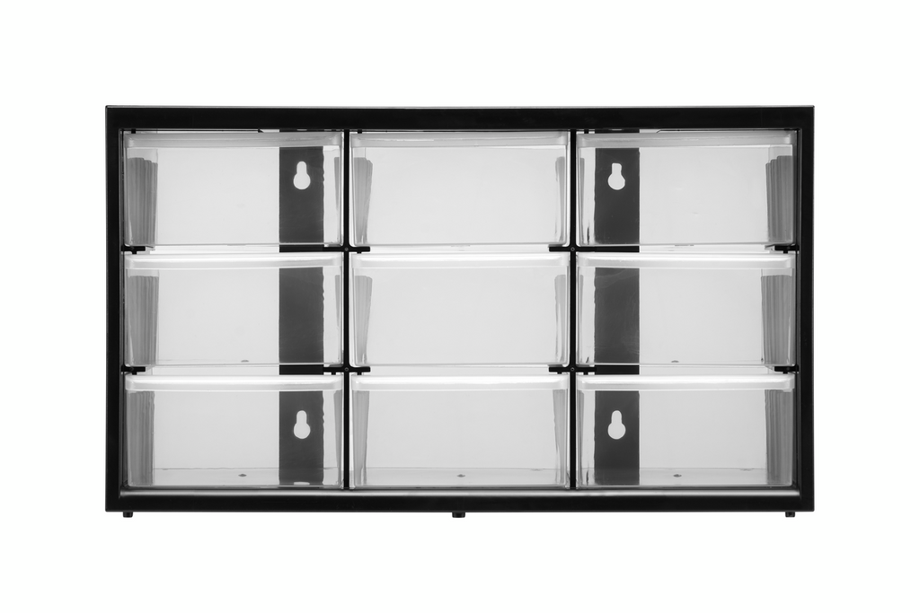 Organizér do dílny s 9 zásuvkami STANLEY OPP skříňka 365x210mm