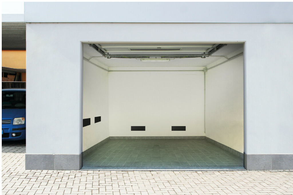 Sada čtyř ochranných stěnových panelů pro garáž LAMPA Premium 40x15cm