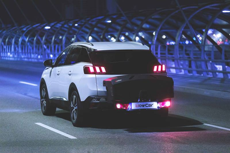 Towbox EVO urban black - nosič zavazadel montovaný na tažné zařízení