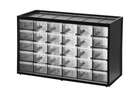 Organizér do dílny s 30 zásuvkami STANLEY OPP skříňka 365x225 mm