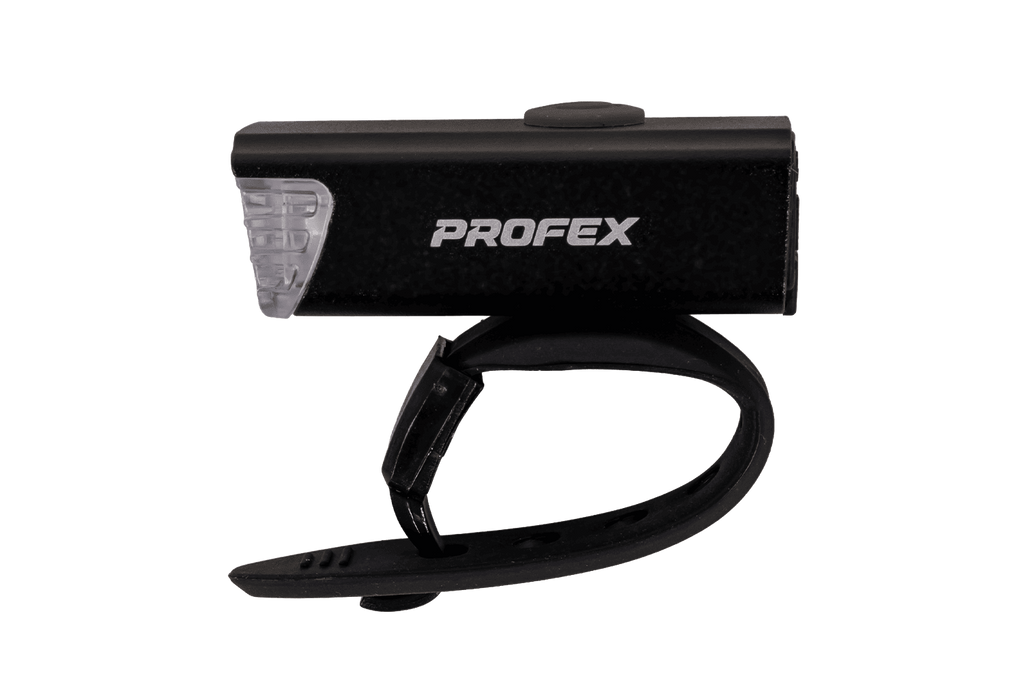 Přední světlo na kolo PROFEX 82004 Pro Alu Li-Pol USB