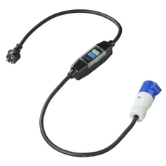 Adaptérový kabel Schuko/CEE ProPlus 373589V01DE diferenciální jistič 150 cm